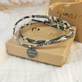 Bracelet liberty gravé -...