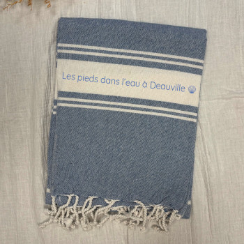 Fouta - Les pieds dans l'eau