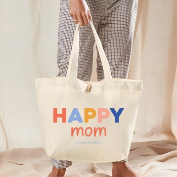 Grand tote bag - Happy mom