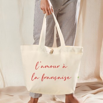 Grand tote bag - Texte...